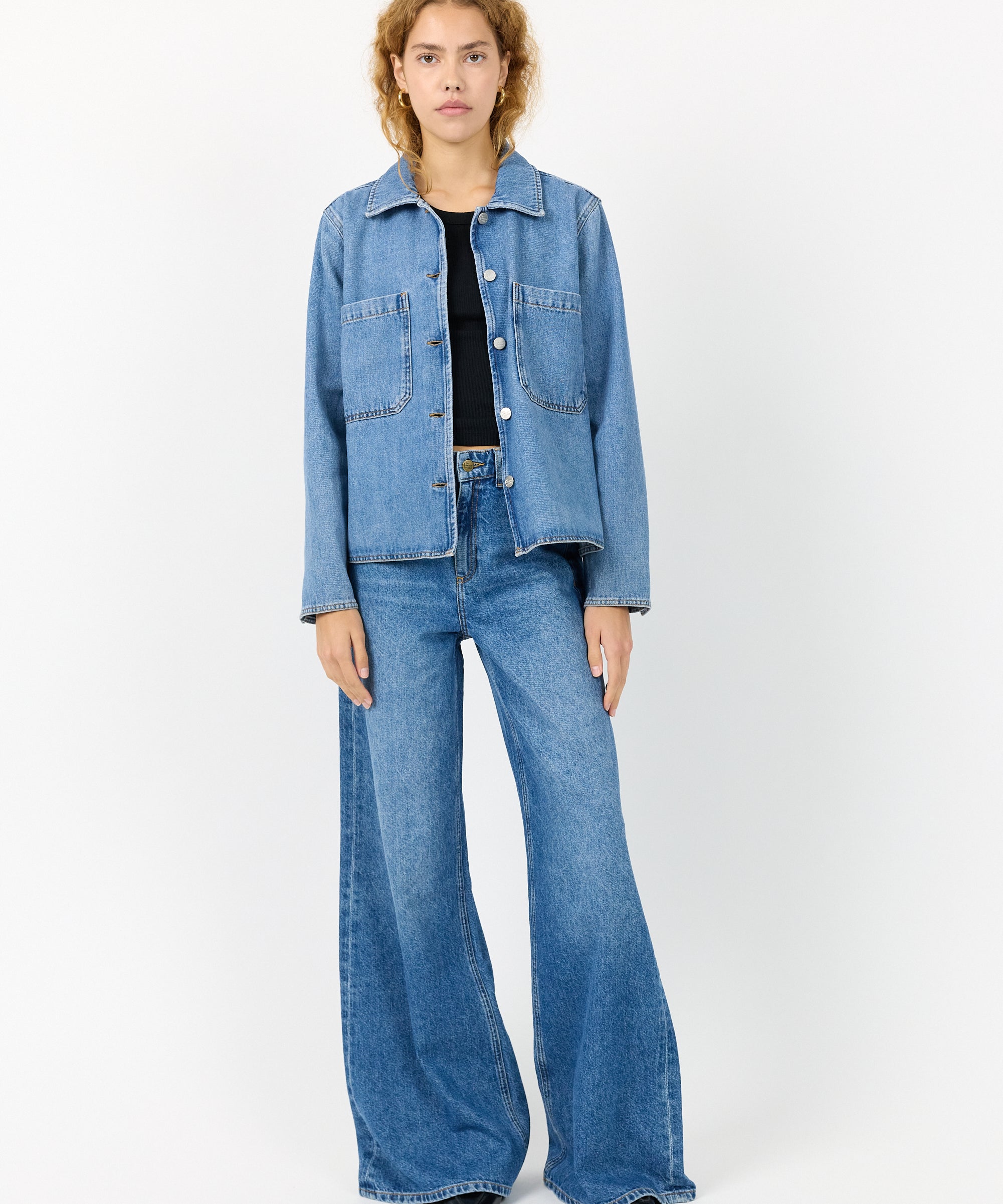 R.A Denim Studio D12 Denim Shirt Shirt