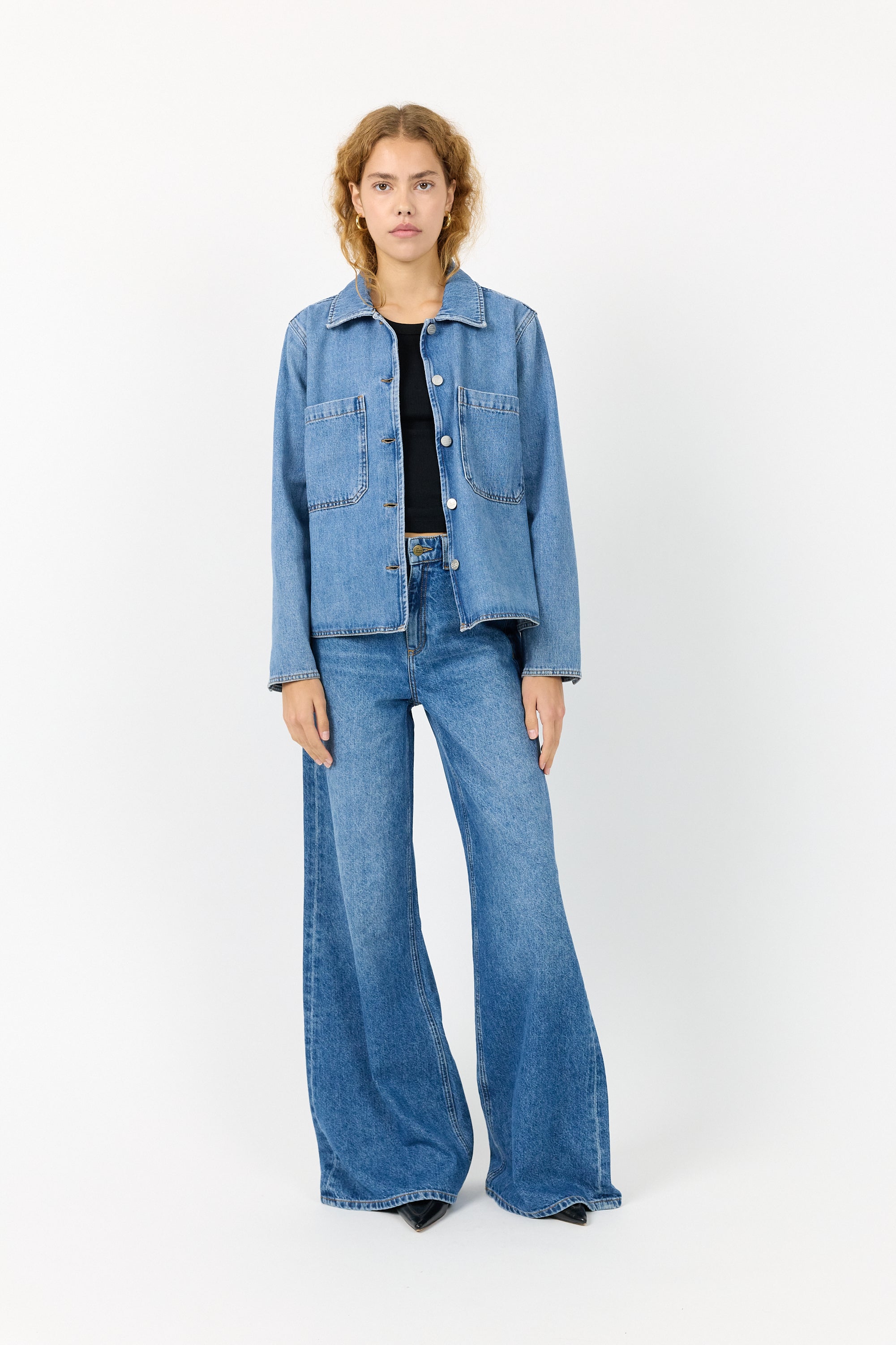 R.A Denim Studio D12 Denim Shirt Shirt