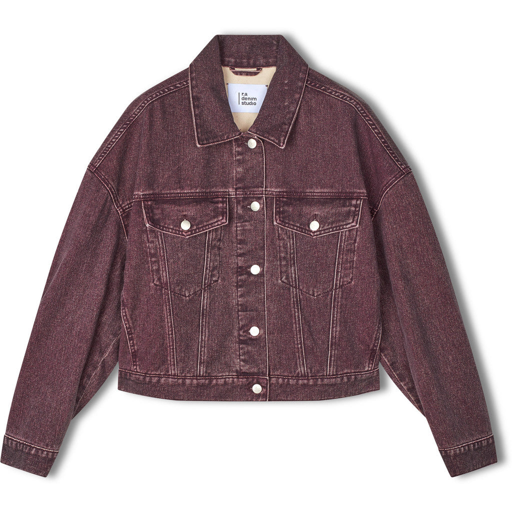 R.A Denim Studio D15 Oversize Jacket Jacket Purple