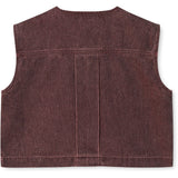 R.A Denim Studio D18 Denim Vest Vest Purple