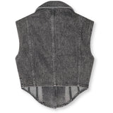 R.A Denim Studio D19 Denim Straight Vest Vest Mid Gray