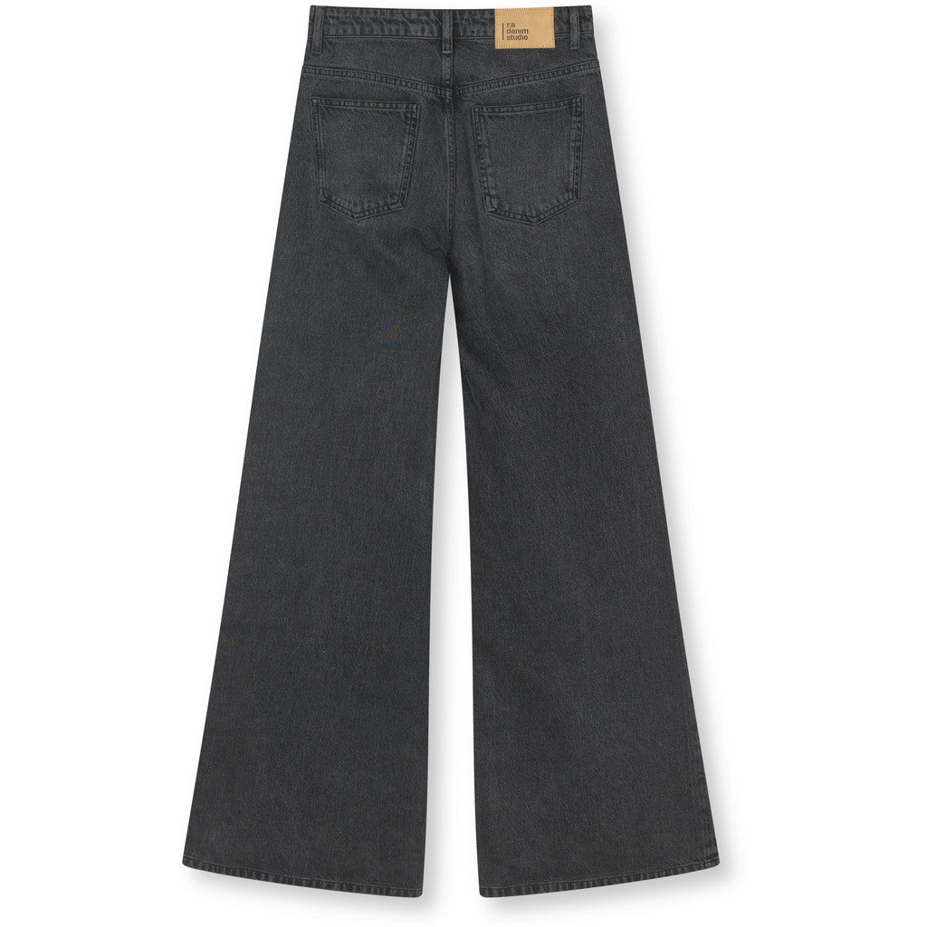 R.A Denim Studio D1 Wide Flare Jeans Dark Gray
