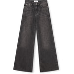 R.A Denim Studio D1 Wide Flare Jeans Dark Gray