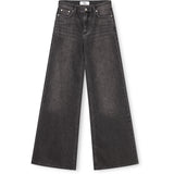 R.A Denim Studio D1 Wide Flare Jeans Dark Gray