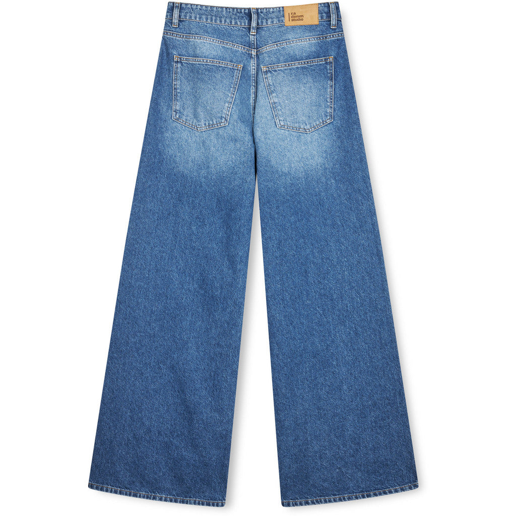 R.A Denim Studio D21 Loose Jeans Mid Blue
