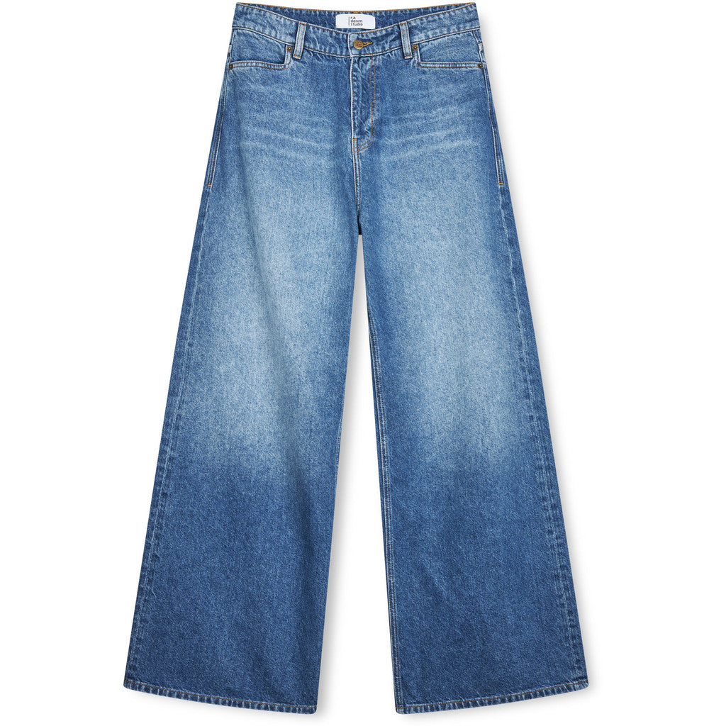 R.A Denim Studio D21 Loose Jeans Mid Blue