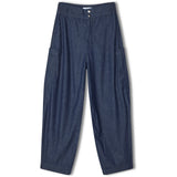 R.A Denim Studio D23 Cargo Jogger Jeans Dark Blue