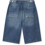 R.A Denim Studio D29 Jorts Shorts Mid Blue