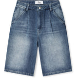 R.A Denim Studio D29 Jorts Shorts Mid Blue
