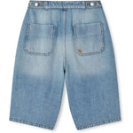 R.A Denim Studio D29 Jorts Shorts Mid Blue