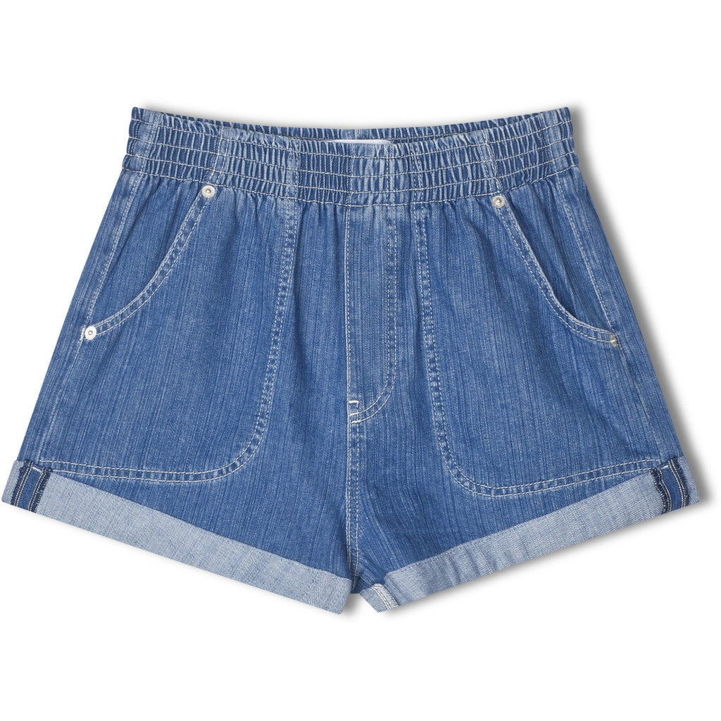 R.A Denim Studio D30 Boyfriend Denim Shorts Shorts Light Blue