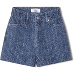 R.A Denim Studio D31 Denim Shorts Shorts Mid Blue