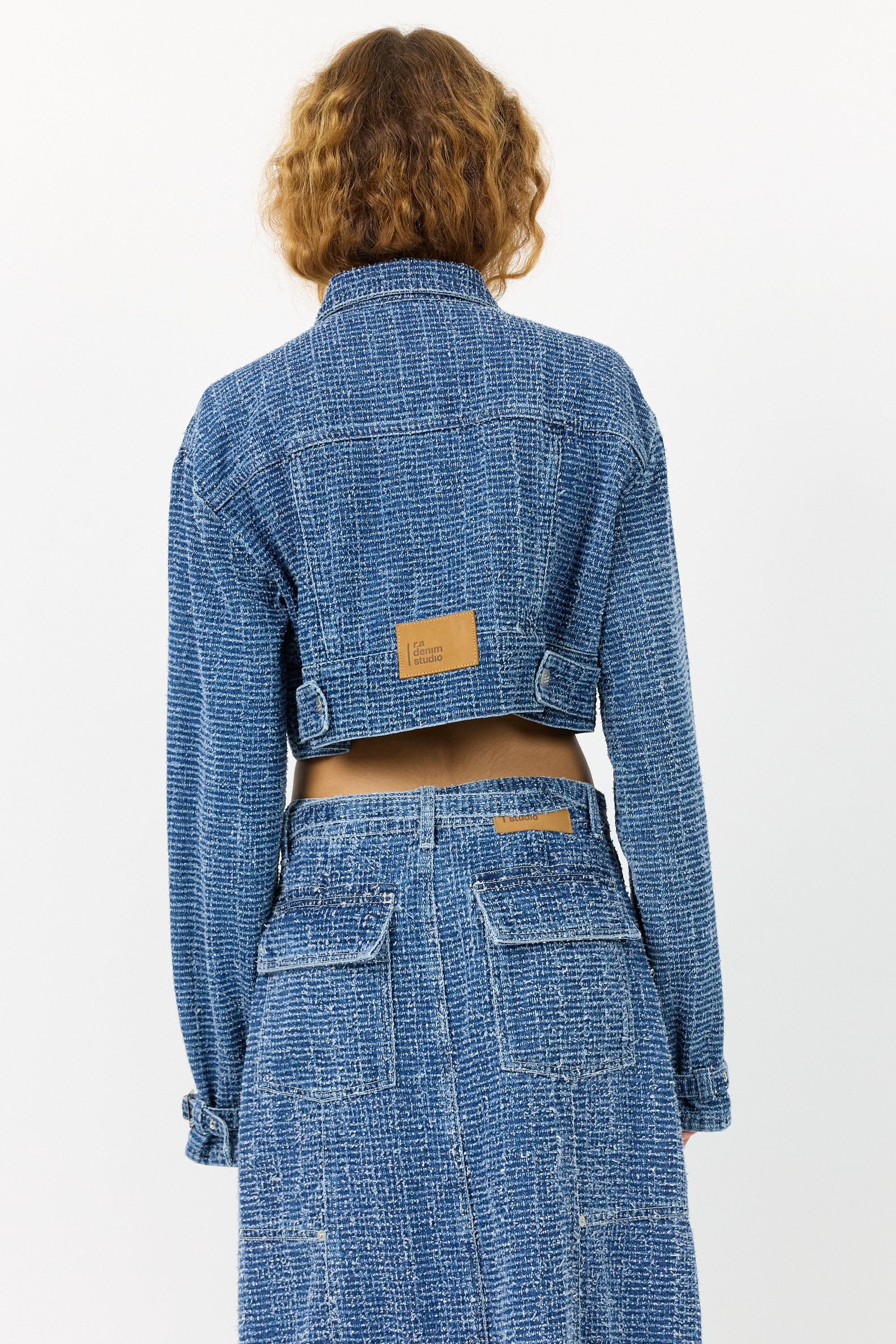 R.A Denim Studio D34 Cropped Jacket Jacket