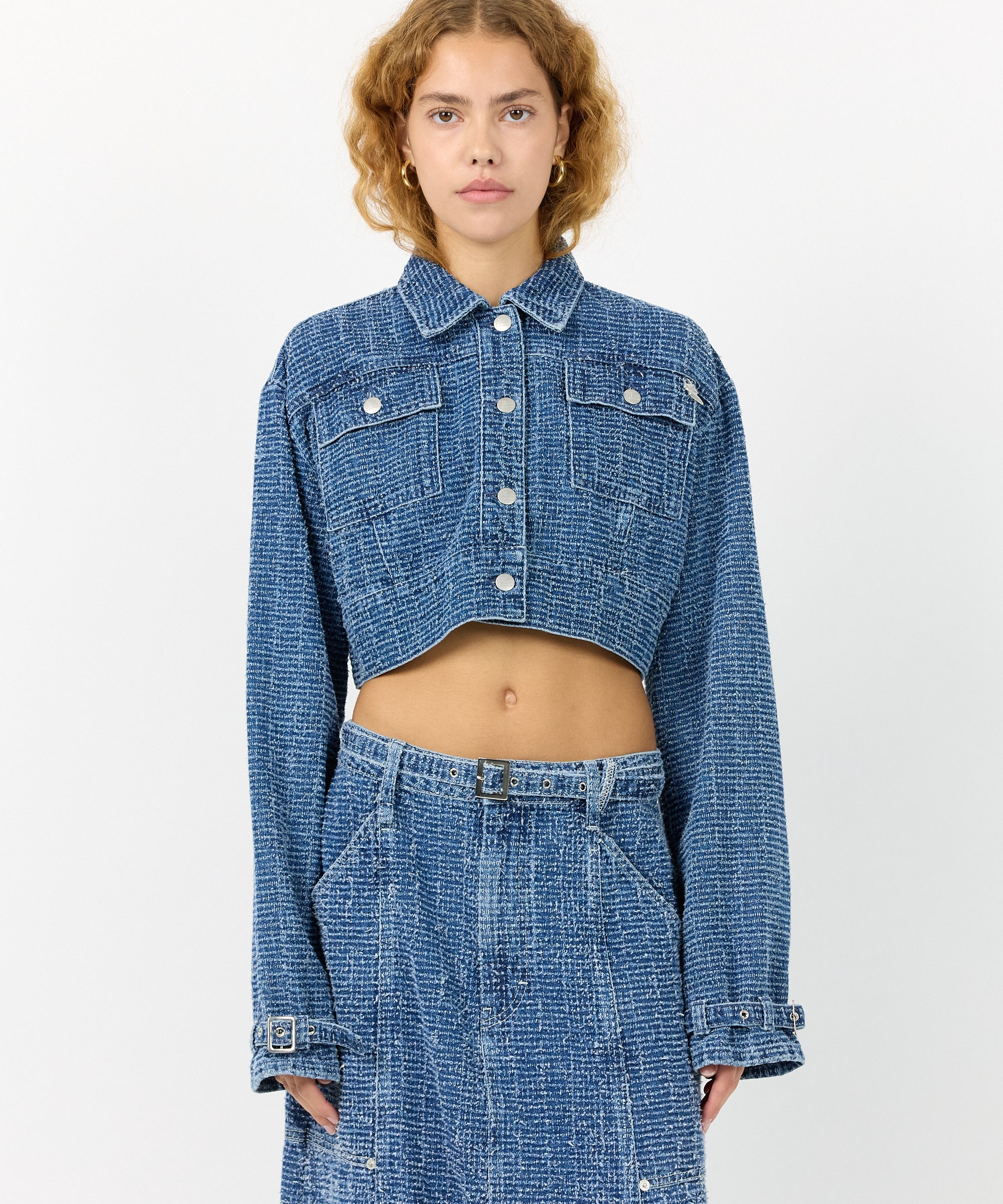 R.A Denim Studio D34 Cropped Jacket Jacket