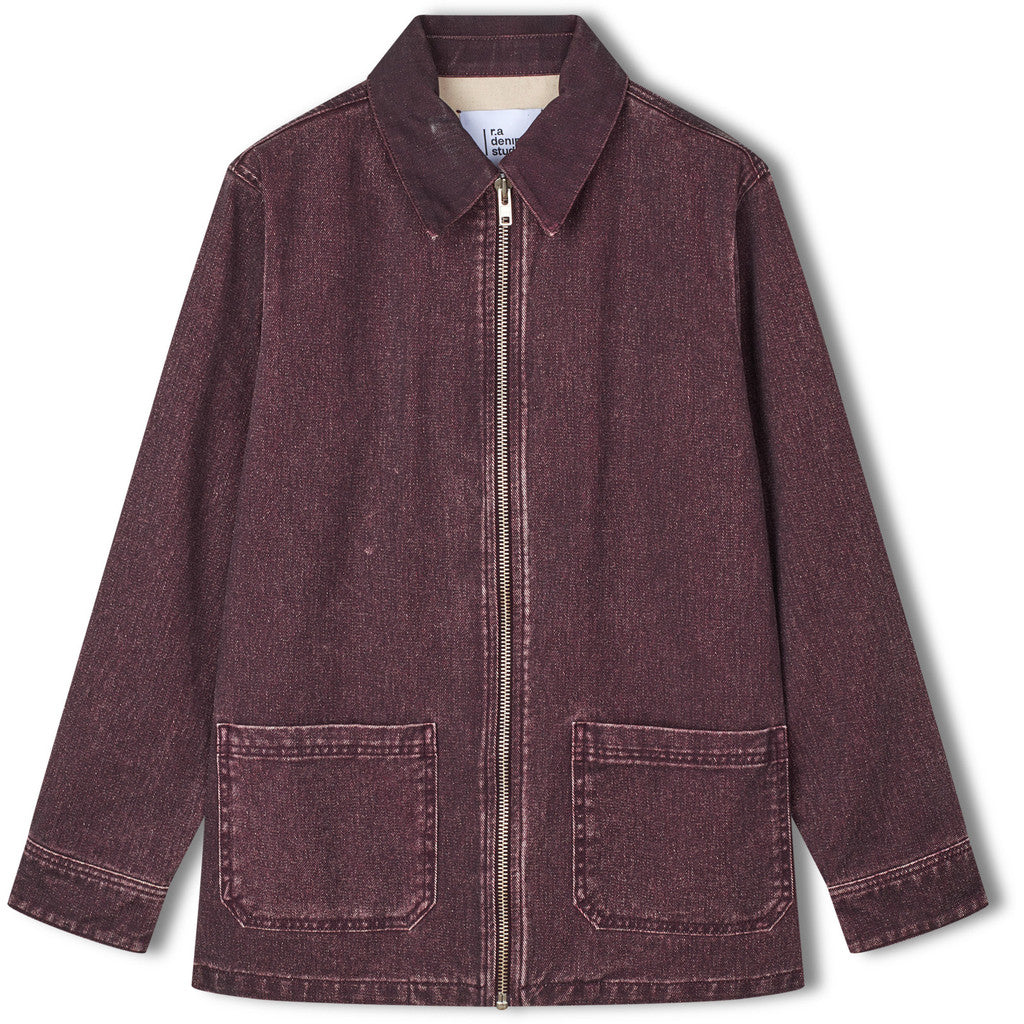 R.A Denim Studio D38 Long Sleeved Shirt Shirt Purple