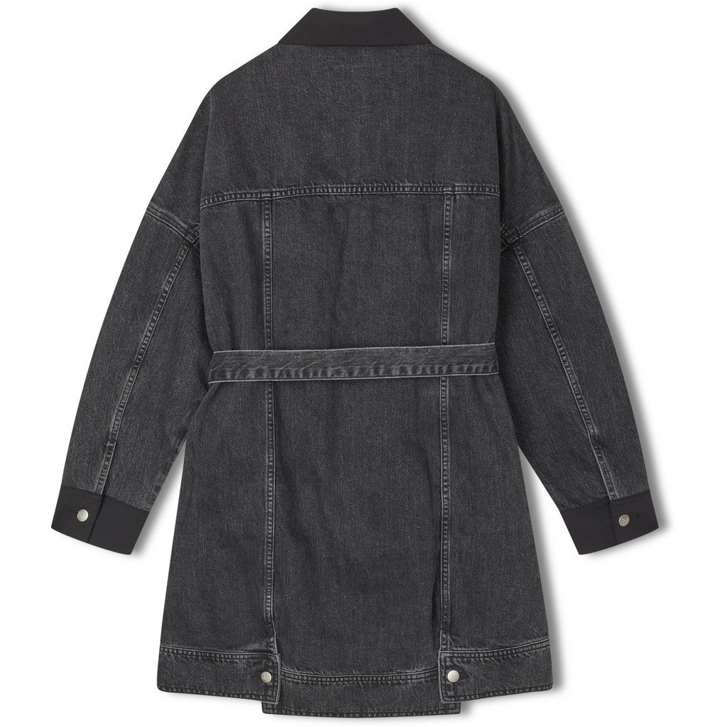 R.A Denim Studio D39 Extra Long Denim Jacket Jacket