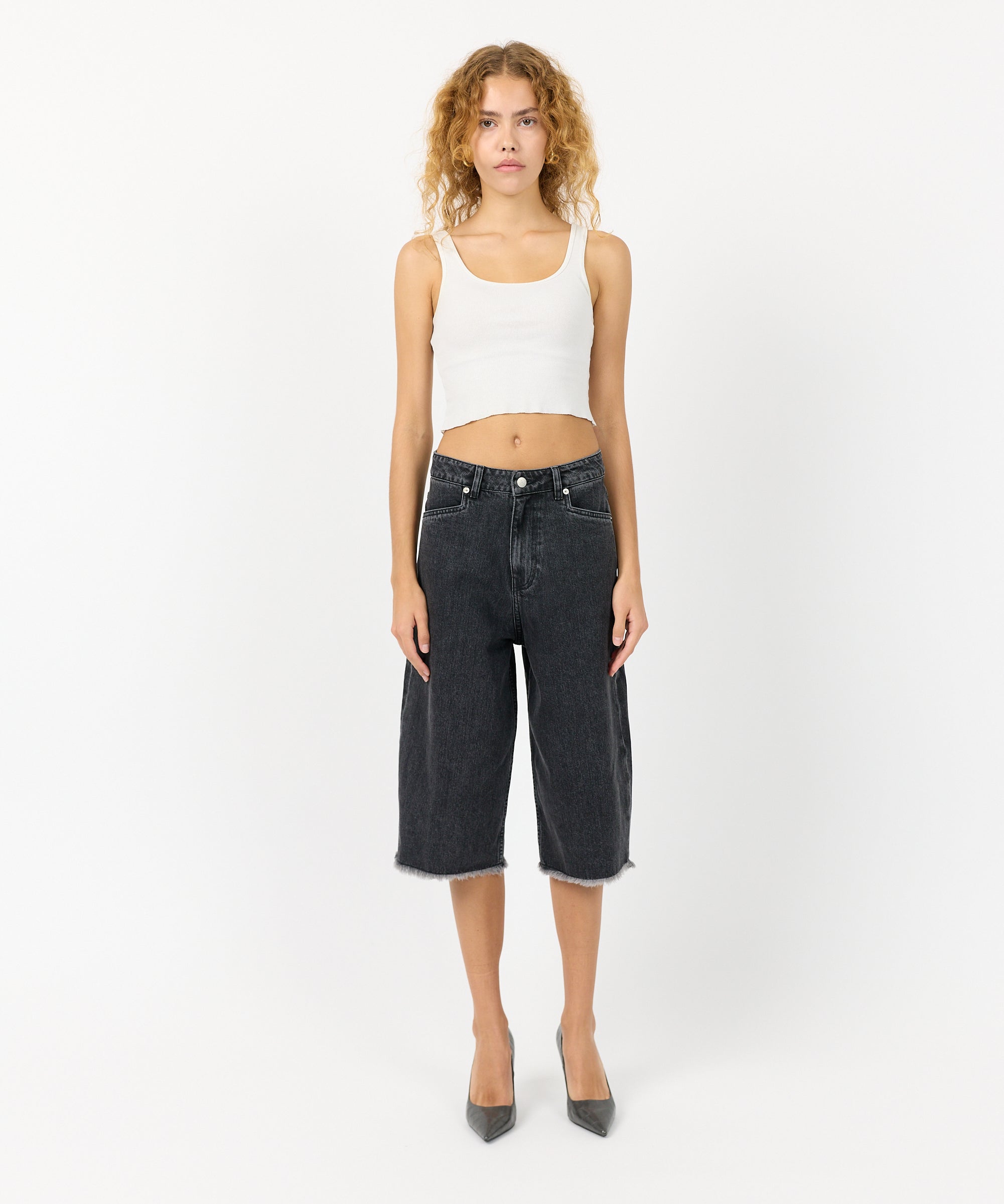 R.A Denim Studio D40 Balloon Shorts Shorts