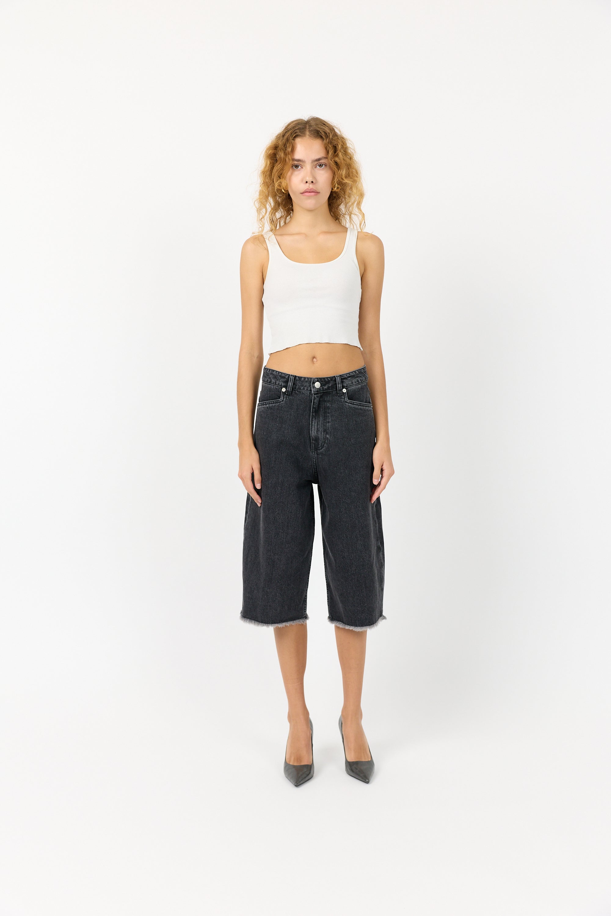 R.A Denim Studio D40 Balloon Shorts Shorts