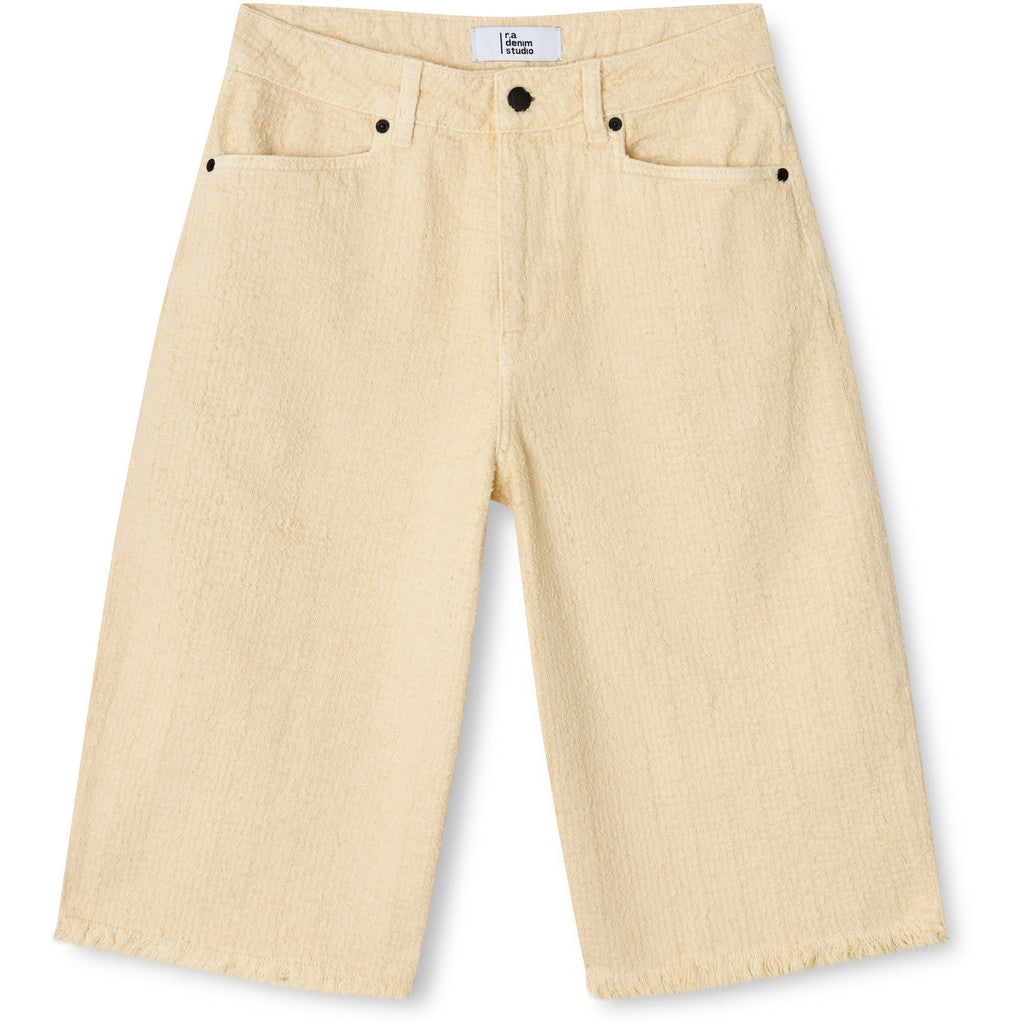 R.A Denim Studio D40 Balloon Shorts Shorts Ecru