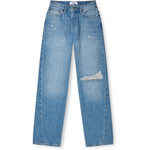 R.A Denim Studio D41 Straight Jeans Mid Blue