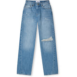 R.A Denim Studio D41 Straight Jeans Mid Blue
