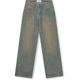 R.A Denim Studio D41 Straight Jeans Mid Blue