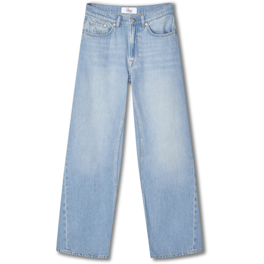 R.A Denim Studio D41 Straight Jean Jeans Mid Blue