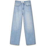 R.A Denim Studio D41 Straight Jean Jeans Mid Blue