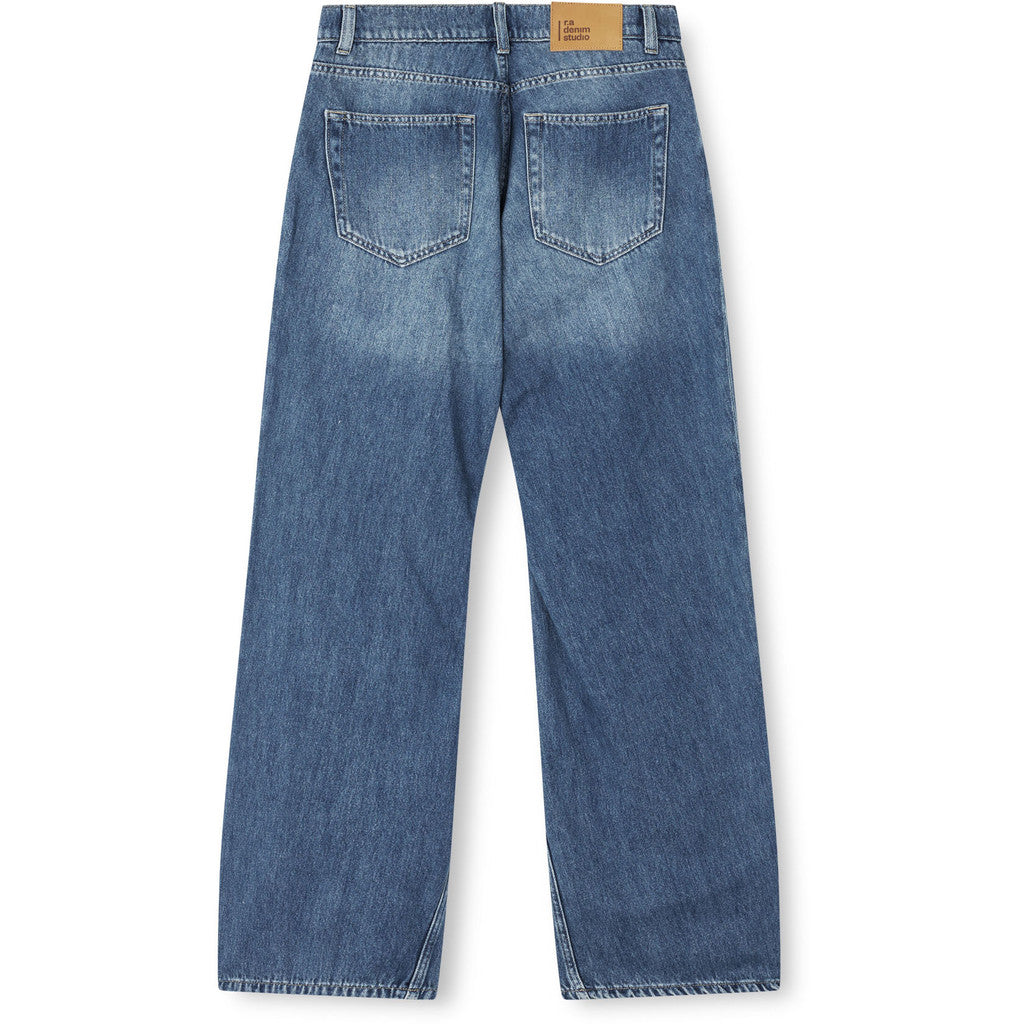R.A Denim Studio D41 Straight Jean Jeans Mid Blue