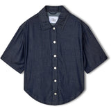 R.A Denim Studio D42 Denim Shirt Shirt Dark Blue