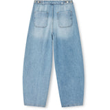 R.A Denim Studio D44 Long Jorts Shorts Mid Blue