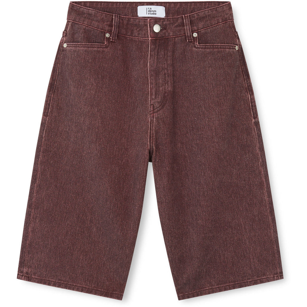 R.A Denim Studio D48 Loose Shorts Shorts Purple