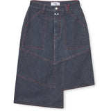 R.A Denim Studio D50 Layer Skirt Skirt Dark Blue