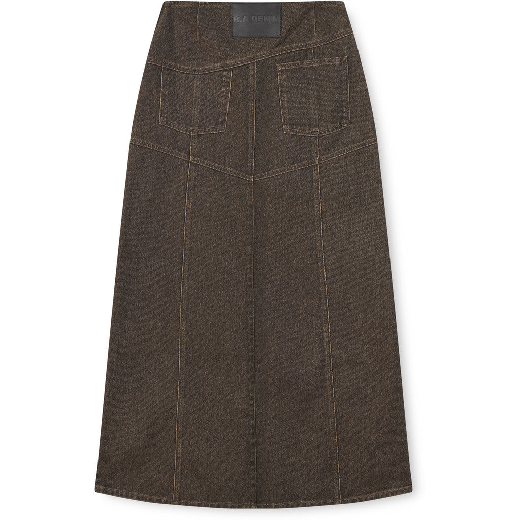 R.A Denim Studio D52 Belted Skirt Skirt