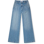 R.A Denim Studio D54 Wide Pants Jeans Mid Blue