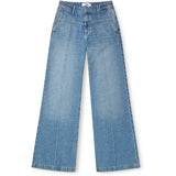 R.A Denim Studio D54 Wide Pants Jeans Mid Blue