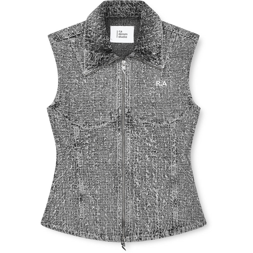 R.A Denim Studio D55 Vest Vest Mid Gray