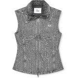 R.A Denim Studio D55 Vest Vest Mid Gray