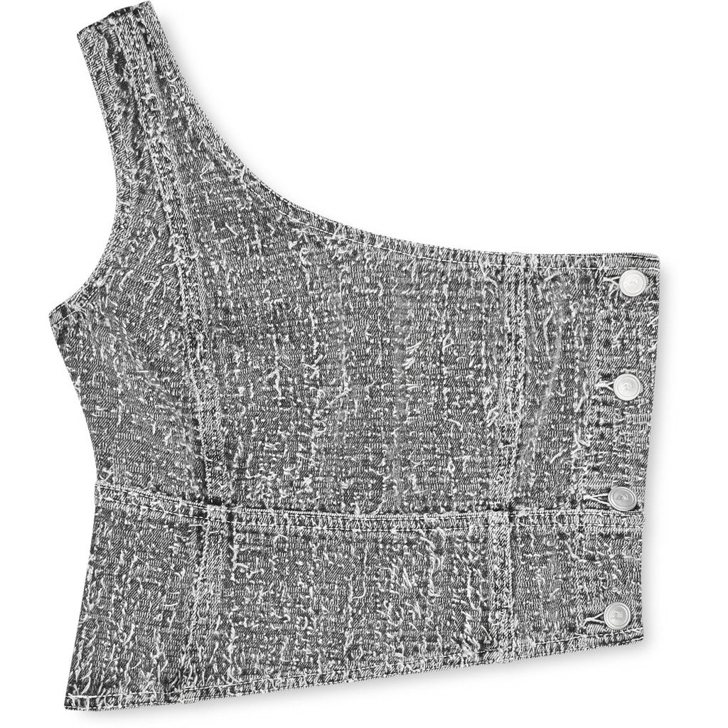 R.A Denim Studio D57 Vest Vest Mid Gray