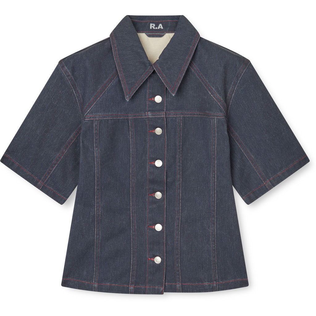 R.A Denim Studio D58 Shirt Shirt Dark Blue