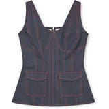 R.A Denim Studio D59 Corset Corset Dark Blue