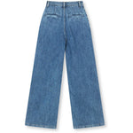R.A Denim Studio D5 Wide Chino Jeans Mid Blue