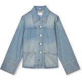 R.A Denim Studio D62 Shirt Overshirt Light Blue