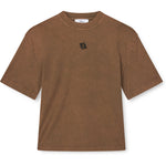 R.A Denim Studio D65 Box Tee T-Shirt Brown