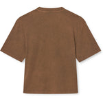 R.A Denim Studio D65 Box Tee T-Shirt Brown