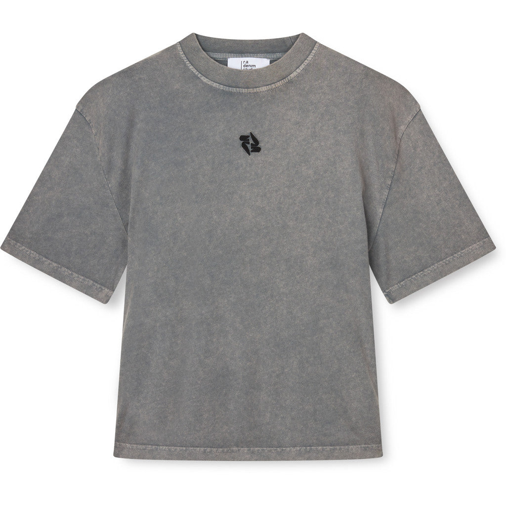 R.A Denim Studio D65 Box Tee T-Shirt Dark Gray