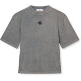 R.A Denim Studio D65 Box Tee T-Shirt Dark Gray
