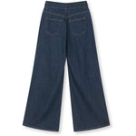 R.A Denim Studio D6 Wide Belt Jeans Dark Blue