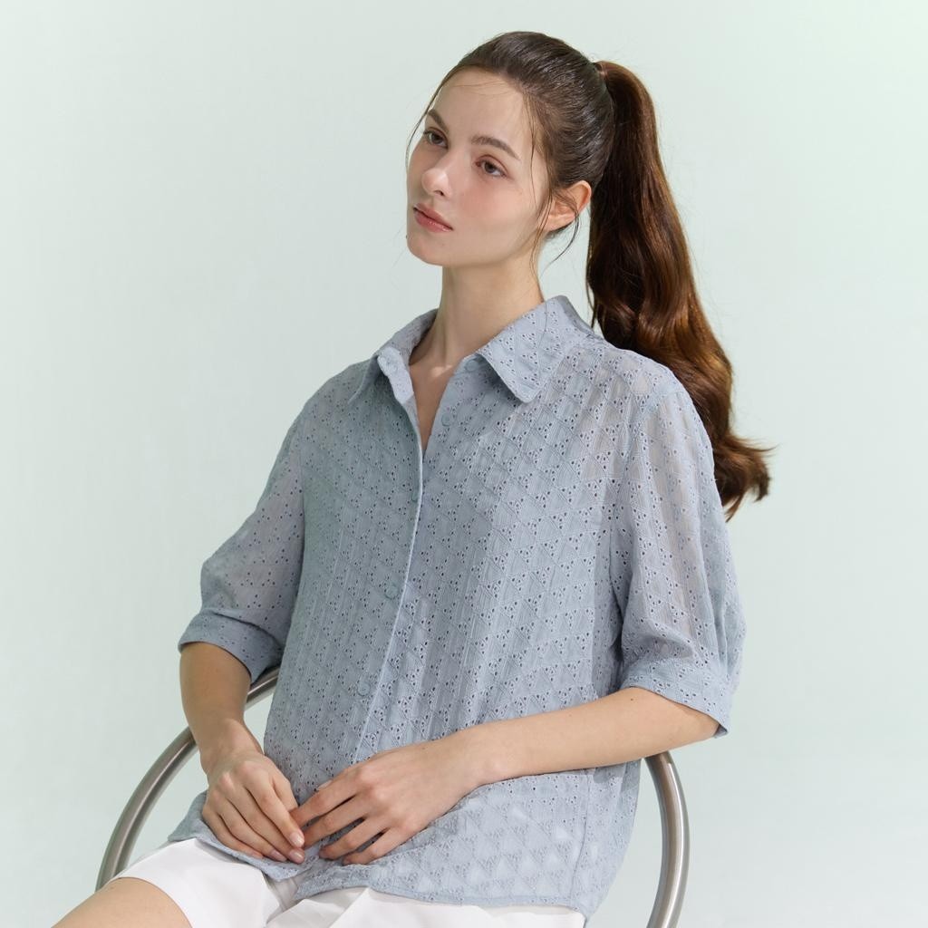 R.A Denim Studio JRAMSS01W Shirt